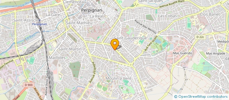 localisation de l'entreprise JFK 4/6  PERPIGNAN