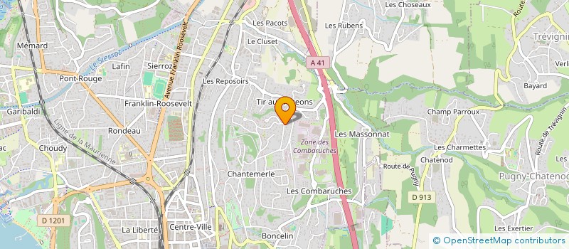 localisation de l'entreprise JFK  AIX-LES-BAINS