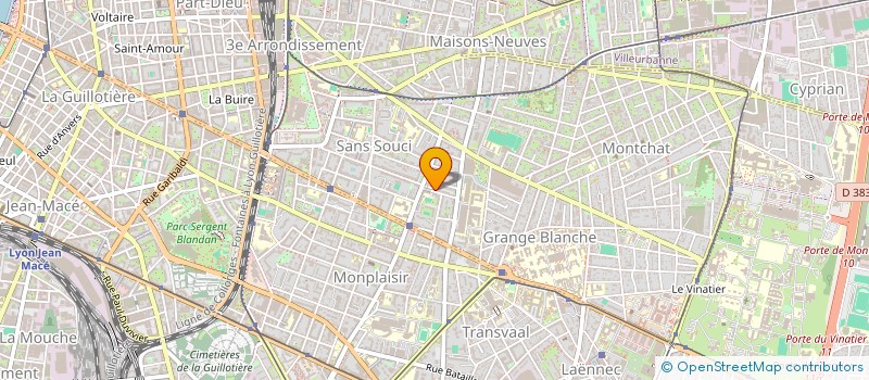 localisation de l'entreprise JFK  LYON