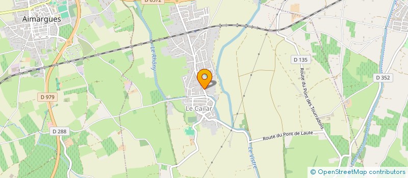 localisation de l'entreprise JFK  LE CAILAR