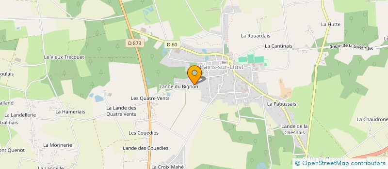 localisation de l'entreprise JFK  BAINS-SUR-OUST