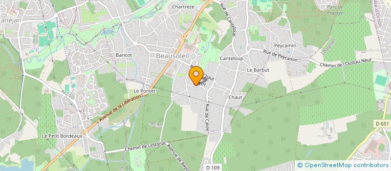 localisation de l'entreprise JFK AMAS  GRADIGNAN