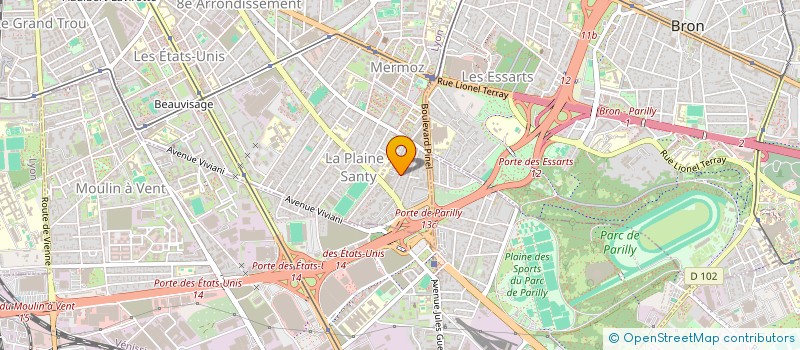 localisation de l'entreprise JFK CONSEIL FORMATION  LYON