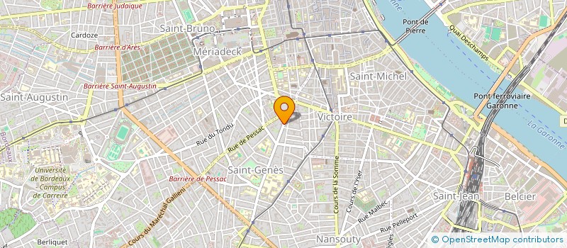 localisation de l'entreprise JFK ET ASSOCIES à BORDEAUX