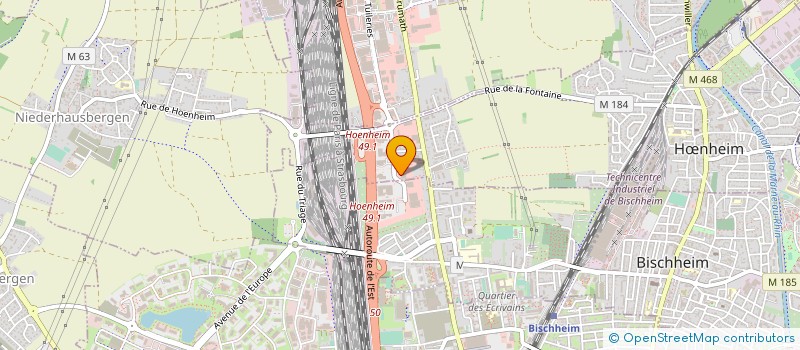 localisation de l'entreprise JFK VELO  HNHEIM