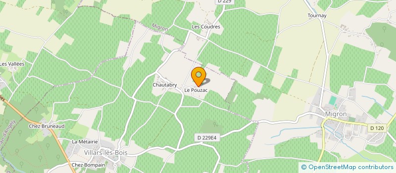 localisation de l'entreprise JFKPC  VILLARS-LES-BOIS