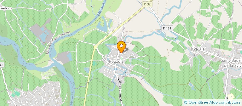 localisation de l'entreprise JFL ALIGNAN  POUZOLS