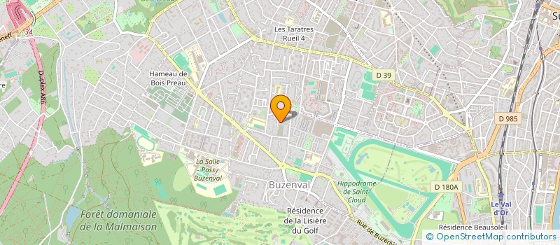 localisation de l'entreprise JFL - CB à RUEIL MALMAISON