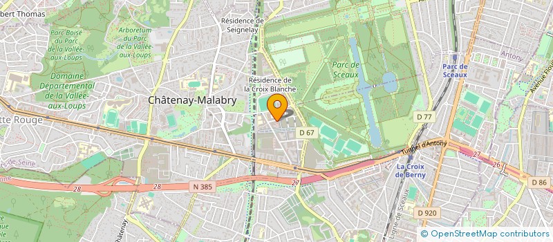 localisation de l'entreprise JFL CONSEIL  CHATENAY-MALABRY