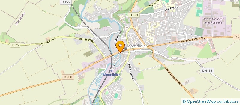 localisation de l'entreprise JFL EVENT'S  MONTDIDIER