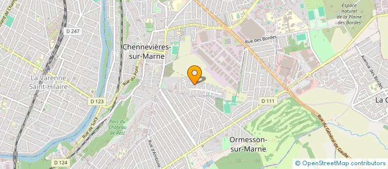 localisation de l'entreprise JFL IMMO à SAINT-MAUR-DES-FOSSES