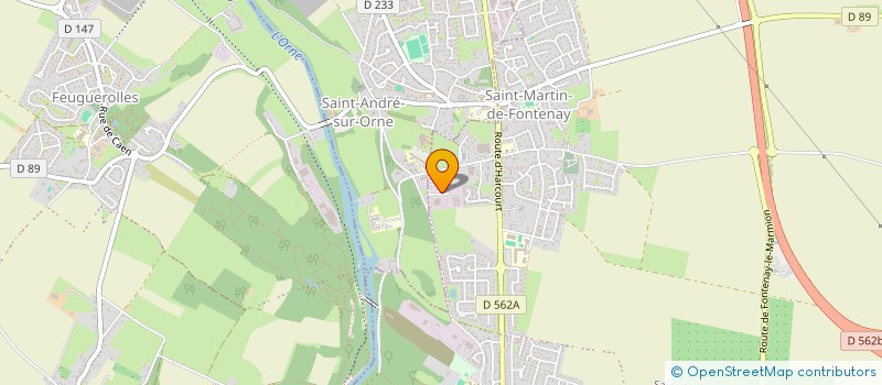 localisation de l'entreprise JFL LOUVIGNY  SAINT-MARTIN-DE-MAY