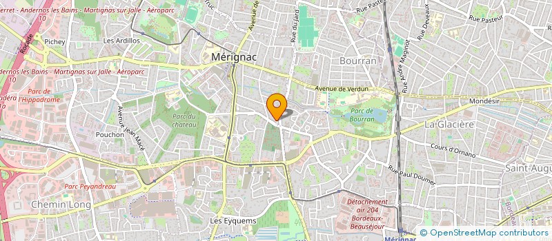 localisation de l'entreprise JFL STORES à MERIGNAC