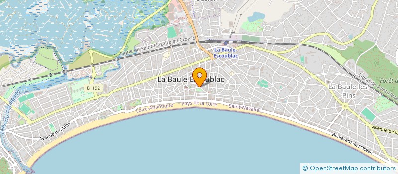 localisation de l'entreprise JFLBV à LA BAULE-ESCOUBLAC