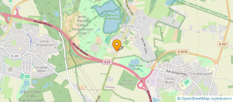 localisation de l'entreprise JFLCD  MARCHIENNES