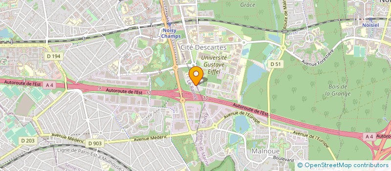 localisation de l'entreprise JFLH AUDIT  CHAMPS-SUR-MARNE