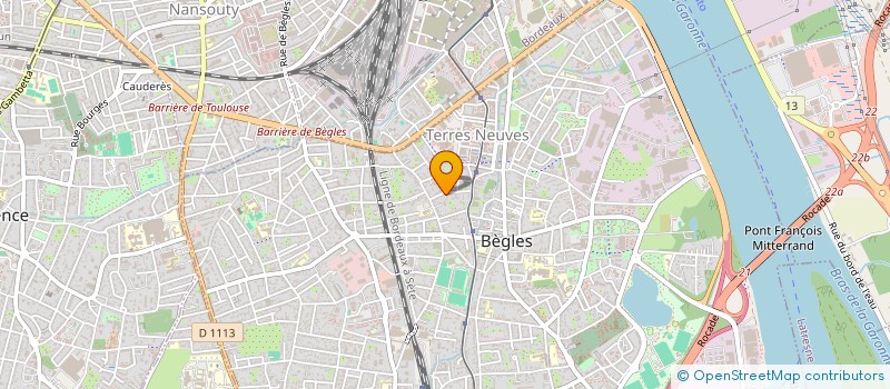 localisation de l'entreprise JFLH HOLDING à BEGLES
