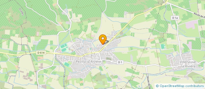 localisation de l'entreprise JFLM  PEZILLA-LA-RIVIERE