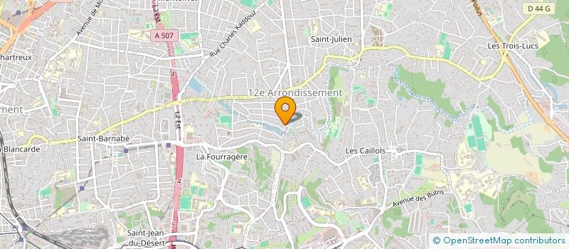 localisation de l'entreprise JFM 45 à MARSEILLE