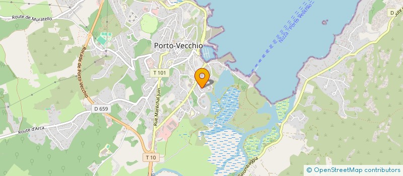 localisation de l'entreprise JFM à PORTO VECCHIO