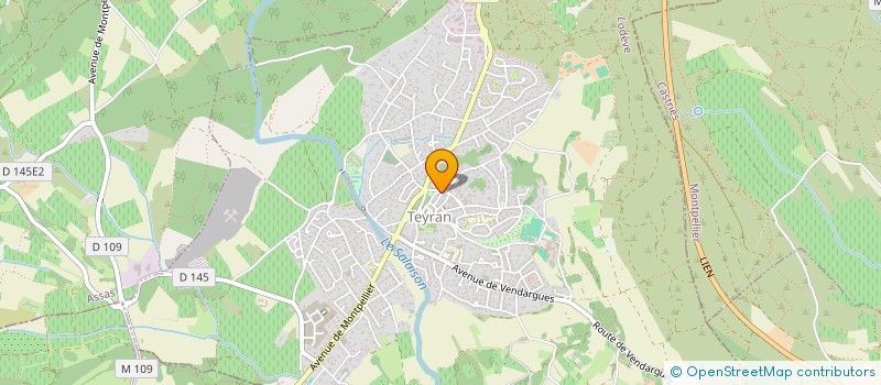 localisation de l'entreprise JFM  TEYRAN