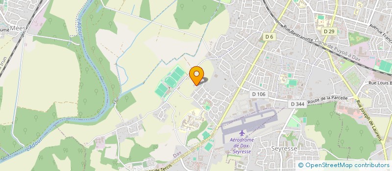 localisation de l'entreprise JFM  DAX