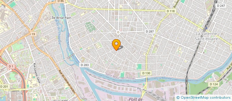 localisation de l'entreprise JFM AVENIR à SAINT-MAUR-DES-FOSSES