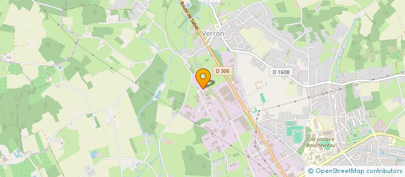 localisation de l'entreprise JFM DIFFUSION  LA FLECHE