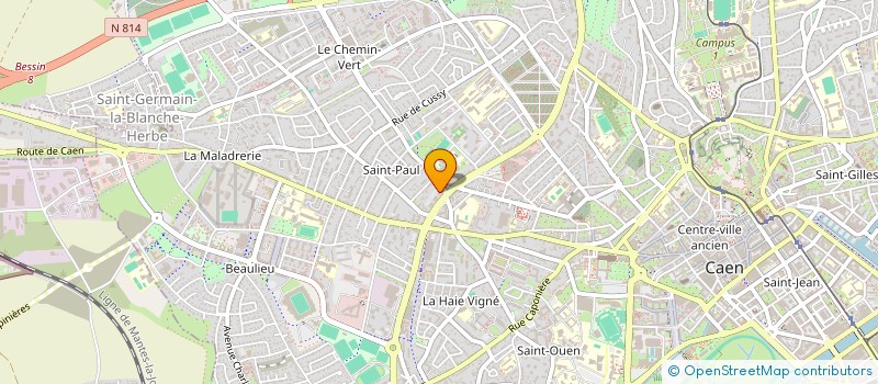 localisation de l'entreprise JFM DUNOIS à CAEN