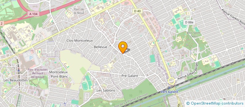 localisation de l'entreprise JFM FOOD à VILLEPINTE