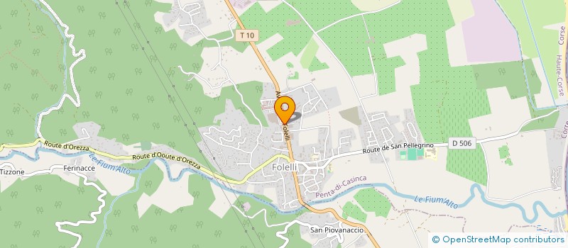 localisation de l'entreprise JFM INVEST HOLDING à PENTA-DI-CASINCA