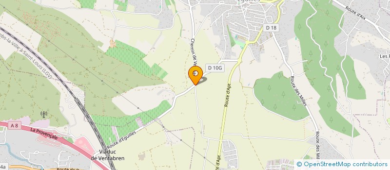 localisation de l'entreprise JFM LES COLOMBIERS  EGUILLES