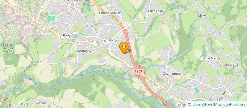 localisation de l'entreprise JFM MACHINE-OUTILS  CRANVES-SALES