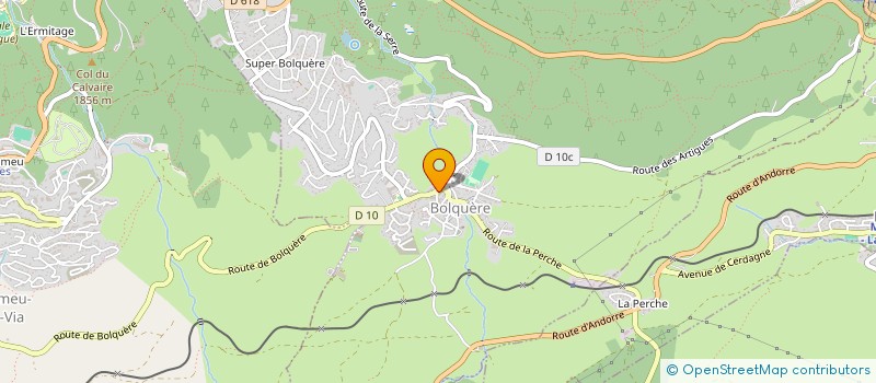 localisation de l'entreprise JFM PEINTURES  SAINT-PIERRE-DELS-FORCATS