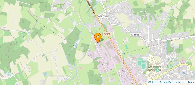 localisation de l'entreprise JFM2I  LA FLECHE