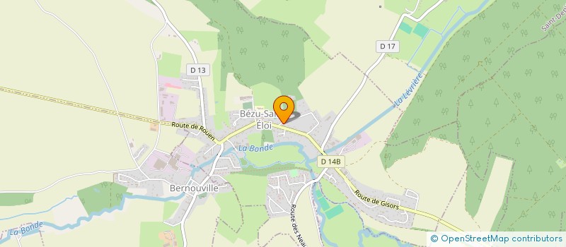 localisation de l'entreprise JFMEJL  BEZU-SAINT-ELOI