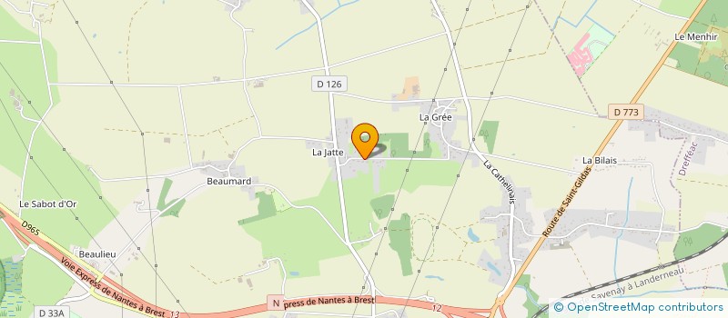 localisation de l'entreprise JFMF  PONTCHATEAU