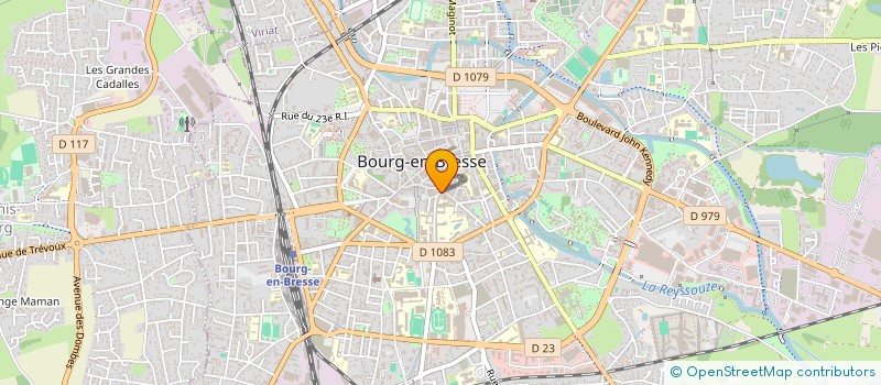 localisation de l'entreprise JFMFDB à BOURG-EN-BRESSE