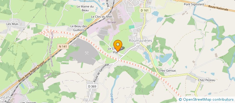 localisation de l'entreprise JFML à TERRES-DE-HAUTE-CHARENTE