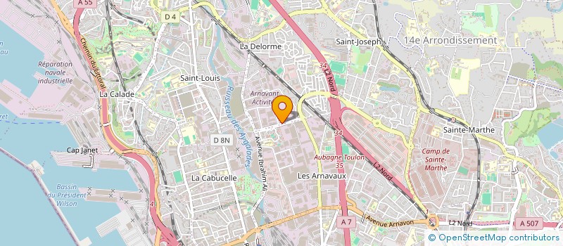 localisation de l'entreprise JFMS à MARSEILLE