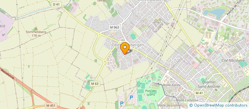 localisation de l'entreprise JFN ESSEX  OBERHAUSBERGEN