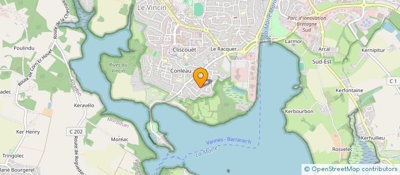 localisation de l'entreprise JFN IMMO à VANNES