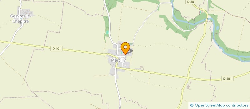 localisation de l'entreprise JFOC IMMO  MARCILLY