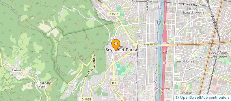 localisation de l'entreprise JFONT CONSEILS ET PATRIMOINE  SEYSSINET-PARISET