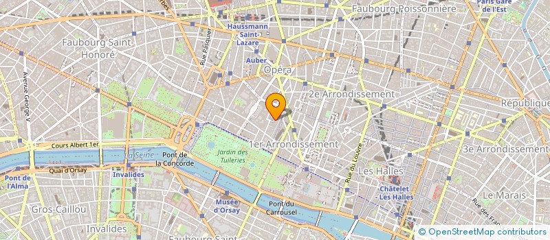 localisation de l'entreprise JFP à PARIS 1