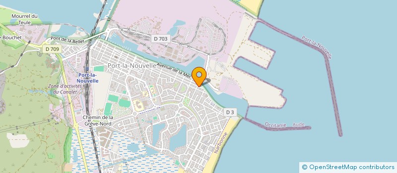localisation de l'entreprise JFP à PORT-LA-NOUVELLE