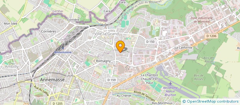 localisation de l'entreprise JFP à ANNEMASSE