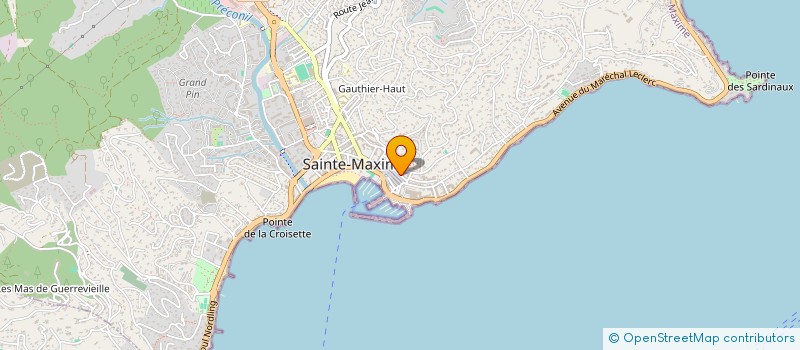 localisation de l'entreprise JFP AUTO à LE PLAN-DE-LA-TOUR