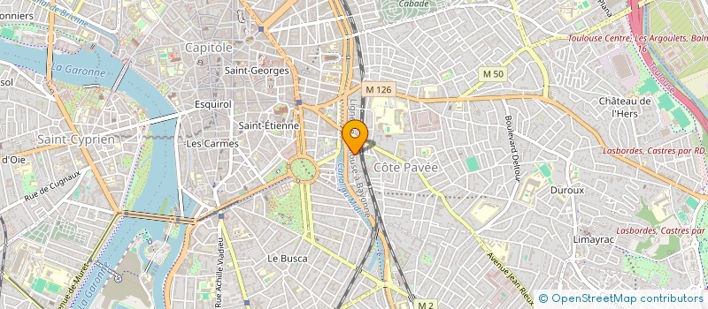 localisation de l'entreprise JFP CATERING à TOULOUSE