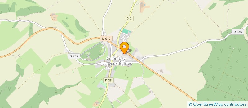 localisation de l'entreprise JFP LASER à COLOMBEY LES DEUX EGLISES
